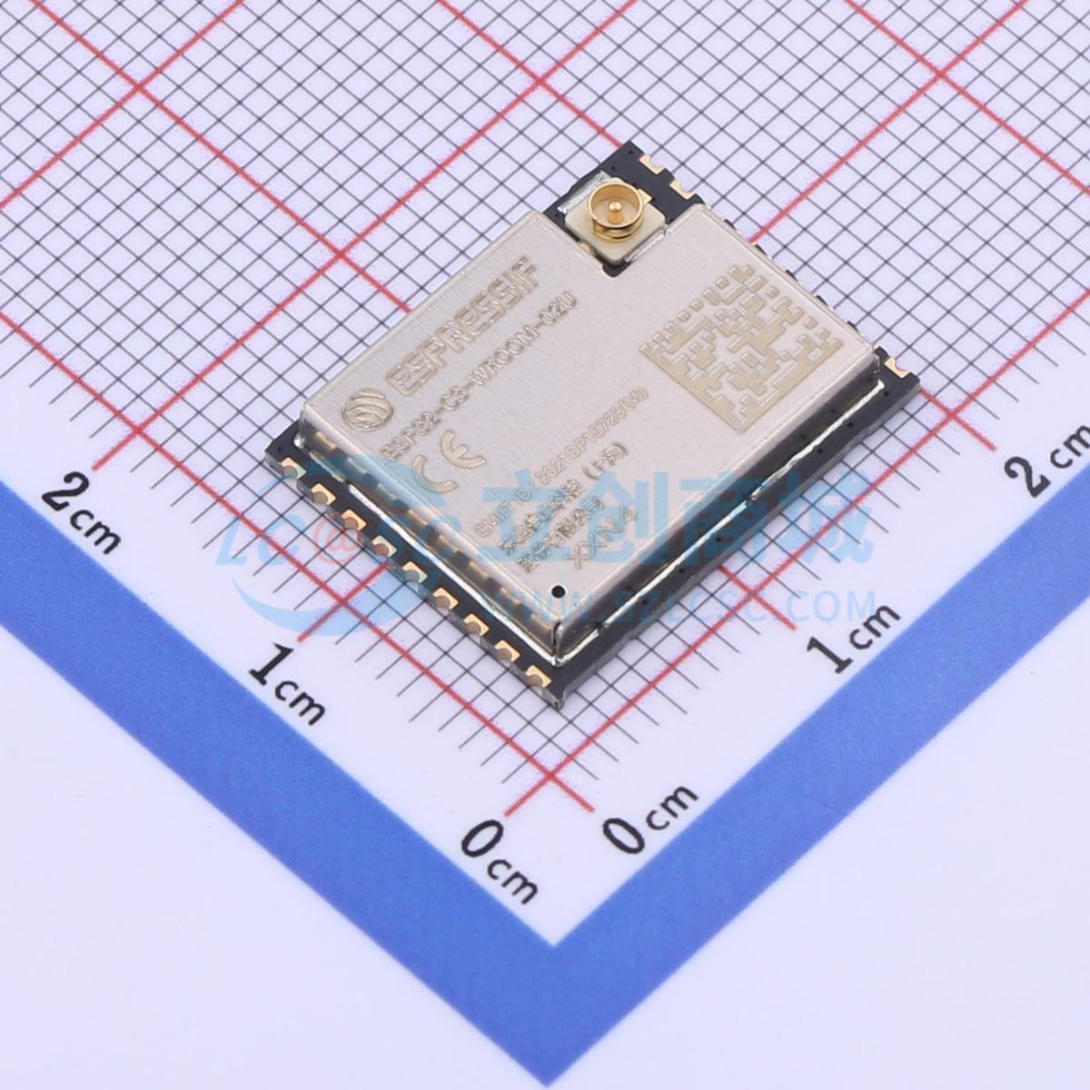 Esp32 C3 - 5 piezas ESP32-C3-WROOM-02U-N4 SMD-19P ESP32-C3 Bluetooth5.0