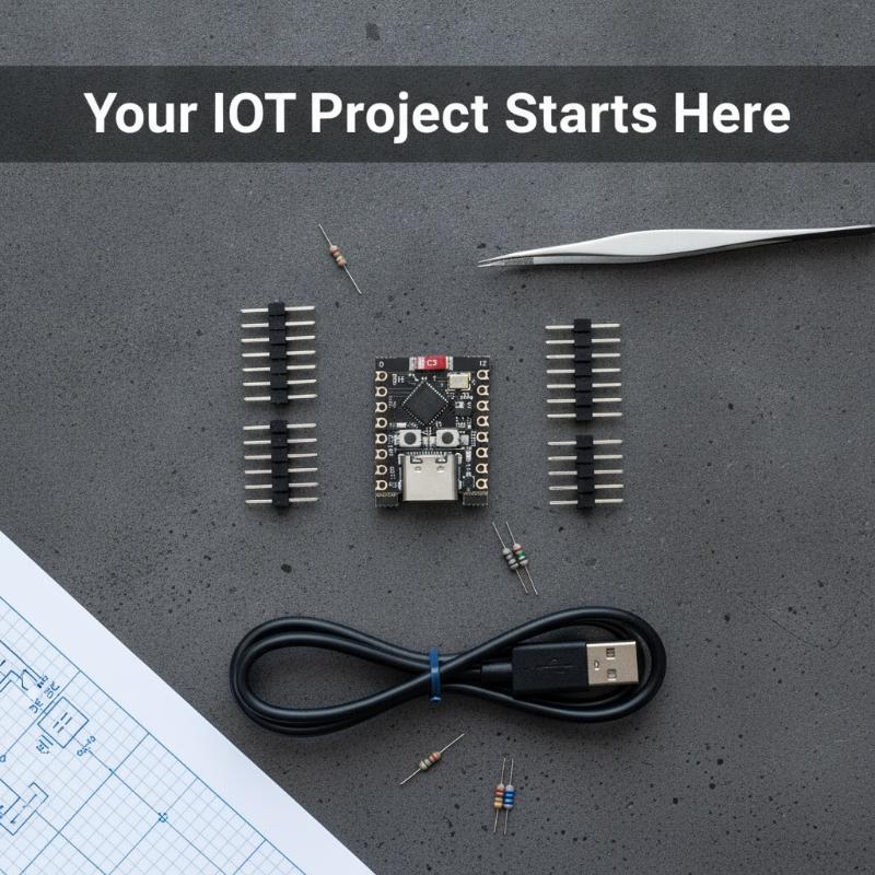 Esp32 C3 - Placa de Desarrollo ESP32 C3 con