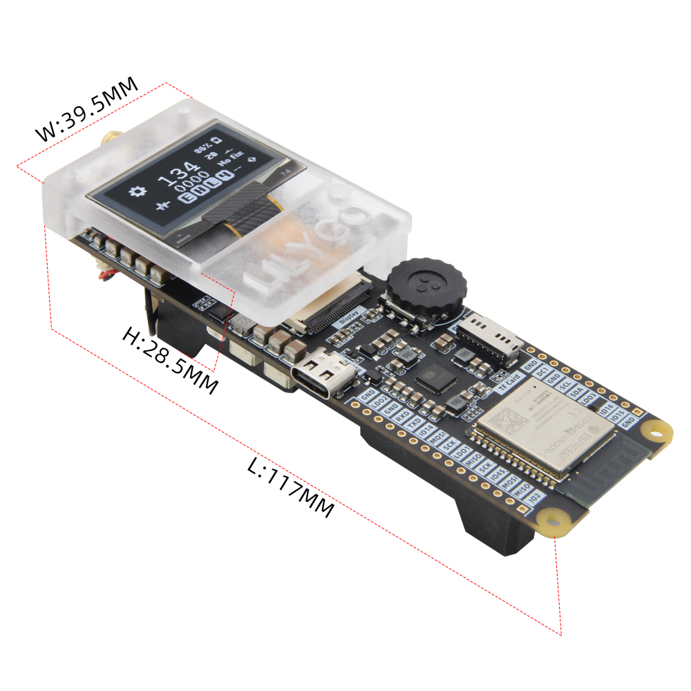 Esp32 S3 - T-TWR Plus OpenEdition ESP32-S3 Placa de