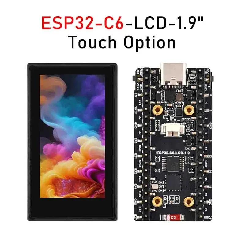 Esp32 C6 - Placa de desarrollo con pantalla LCD