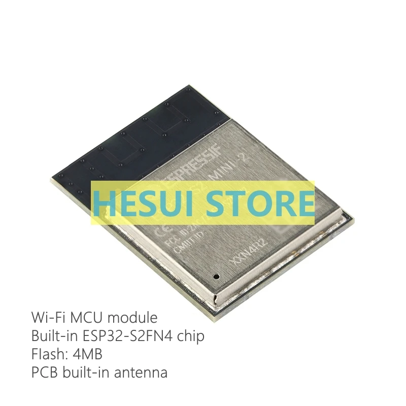 Esp32 S2 - ESP32-S2-MINI-2-N4R2 Módulo Wi-Fi de 2,4 GHz