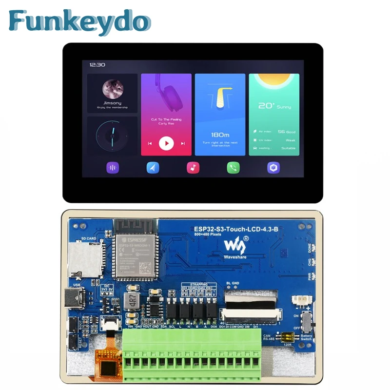 Esp32 P4 - Waveshare ESP32-S3 pantalla táctil IPS de