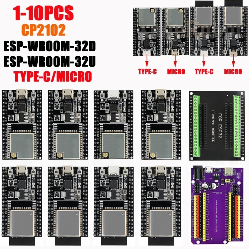 Esp32 Devkit - 1-10 Uds. Placa central de ESP32-DevKitC