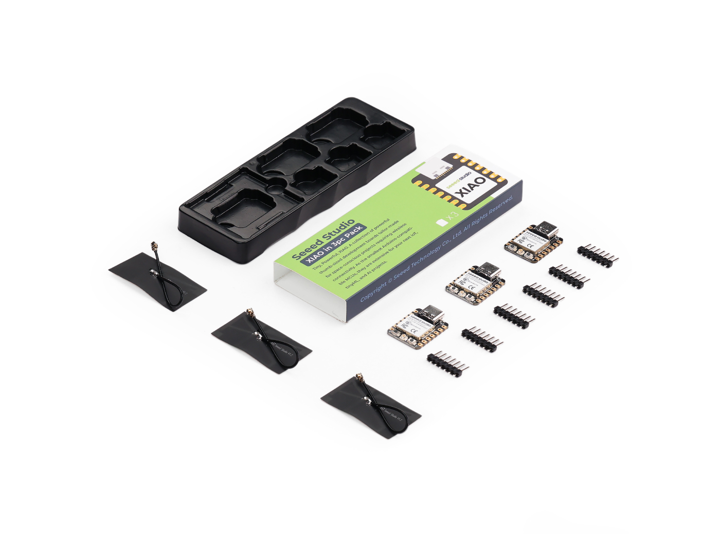Paquete de 3 uds XIAO ESP32C3  - Esp32 C3 reseña y precio