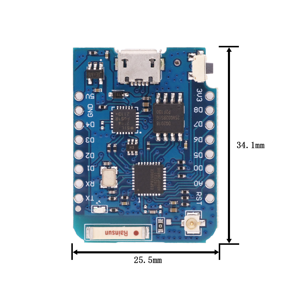 WeMos D1 Mini Pro V3.0 NodeMcu - Esp8266 Nodemcu reseña y precio