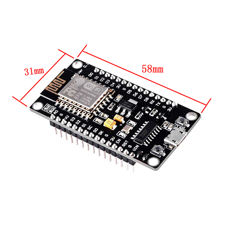 Módulo inalámbrico NodeMcu v3  - Esp8266 Nodemcu reseña y precio