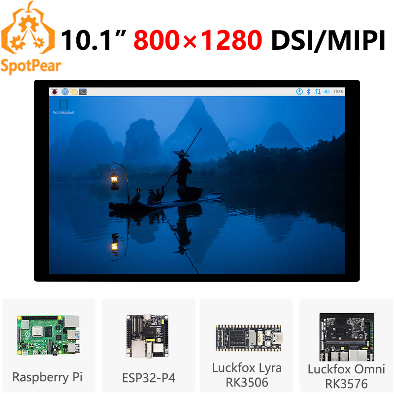 Raspberry Pi pantalla táctil L - Esp32 P4 reseña y precio