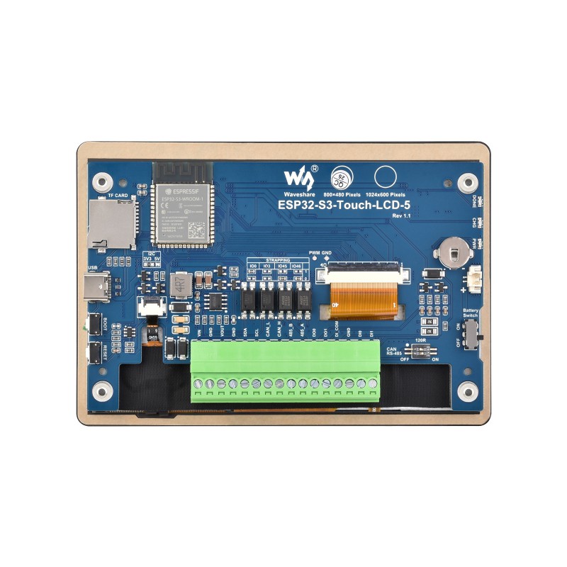 Waveshare ESP32-S3-Touch-LCD-5 - Esp32 S3 reseña y precio