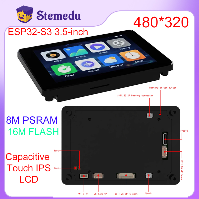Mini ESP32-S3 de 3,5 pulgadas, - Espressif Esp32 reseña y precio