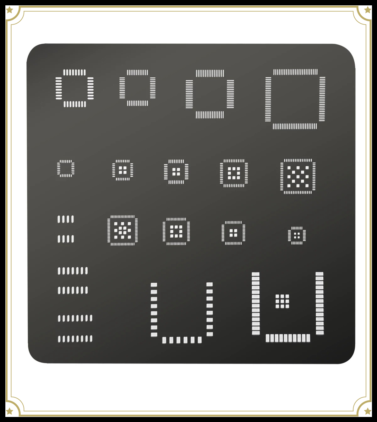 Plantilla Universal IC QFP QFN - Esp32 reseña y precio