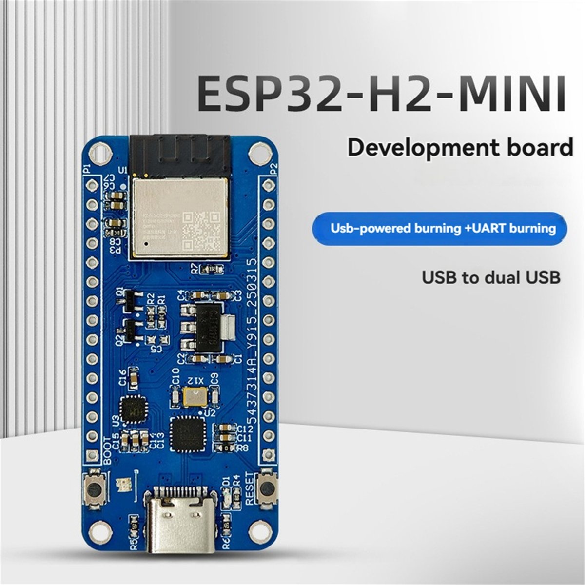 Placa de Desarrollo A46U-H2-MI - Esp32 H2 reseña y precio