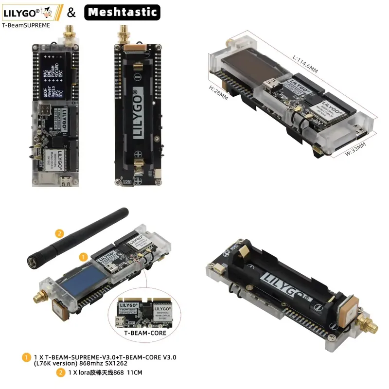 Módulo LILYGO T-Beam ESP32-S3  - Esp32 S3 reseña y precio