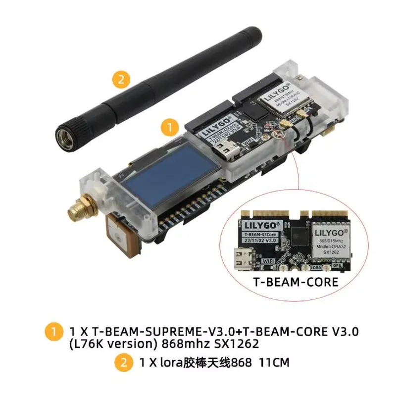 Módulo LILYGO T-Beam ESP32-S3  - Esp32 S3 reseña y precio