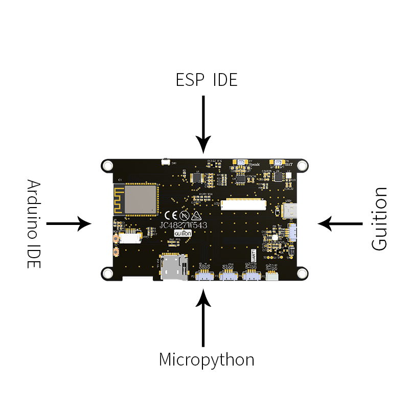 Guition ESP32-S3 8M PSRAM 4M F - Esp32 P4 reseña y precio