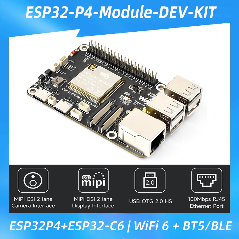 Placa de desarrollo ESP32-P4 + - Esp32 P4 reseña y precio