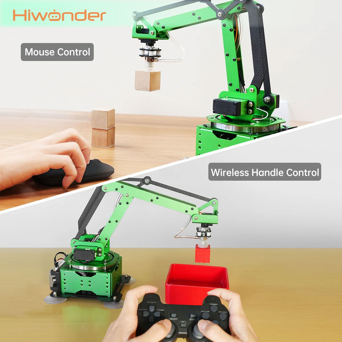 Brazo robótico Hiwonder MaxArm - Esp32 reseña y precio